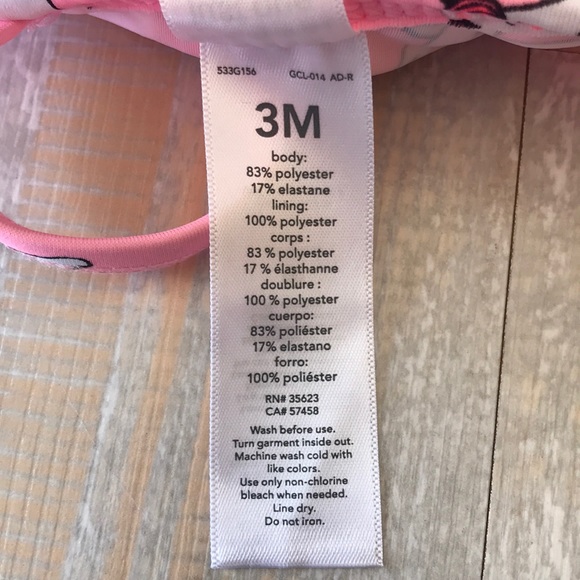 Just one you unicorn bathing suit size 3 months - Picture 5 of 6